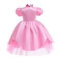 thumbnail image 2 of Dress Costume Princess Peach Dress Ball Party Cosplay, 2 of 4