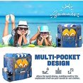 thumbnail image 3 of Bolsa de playa Bluemesh, bolsa de playa grande, bolsa de natación, bolsa de malla plegable para su viaje familiar a la playa, 3 of 5