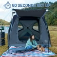 thumbnail image 7 of TIMBER RIDGE Camping Tent, 4 Person Instant Pop Up Hub Tent with 8 Windows, Easy 60 Second Setup, Weather Resistant Family Cabin Tents with Rain Fly for Camping, Hiking, Outdoor Travel, 7 of 7