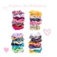 thumbnail image 3 of Coleteros de terciopelo para el cabello - Paquete de 46 para mujeres, niñas y niños - Coleteros a granel para el cabello Bandas para el cabello que no dañan el cabello, 3 of 5