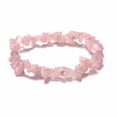 thumbnail image 6 of K-KED Natural Healing Rose Quartz Gravel Hand Strings Crystal Stretchy Bracelet Chakra, 6 of 6