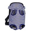 thumbnail image 3 of Greeniant Pet Supply Dog Carrier Kennel Outdoor Portable Chest Pack delantera L XL Suministros para perros tiras blancas azules SG Greeniant JJ8769-36, 3 of 3