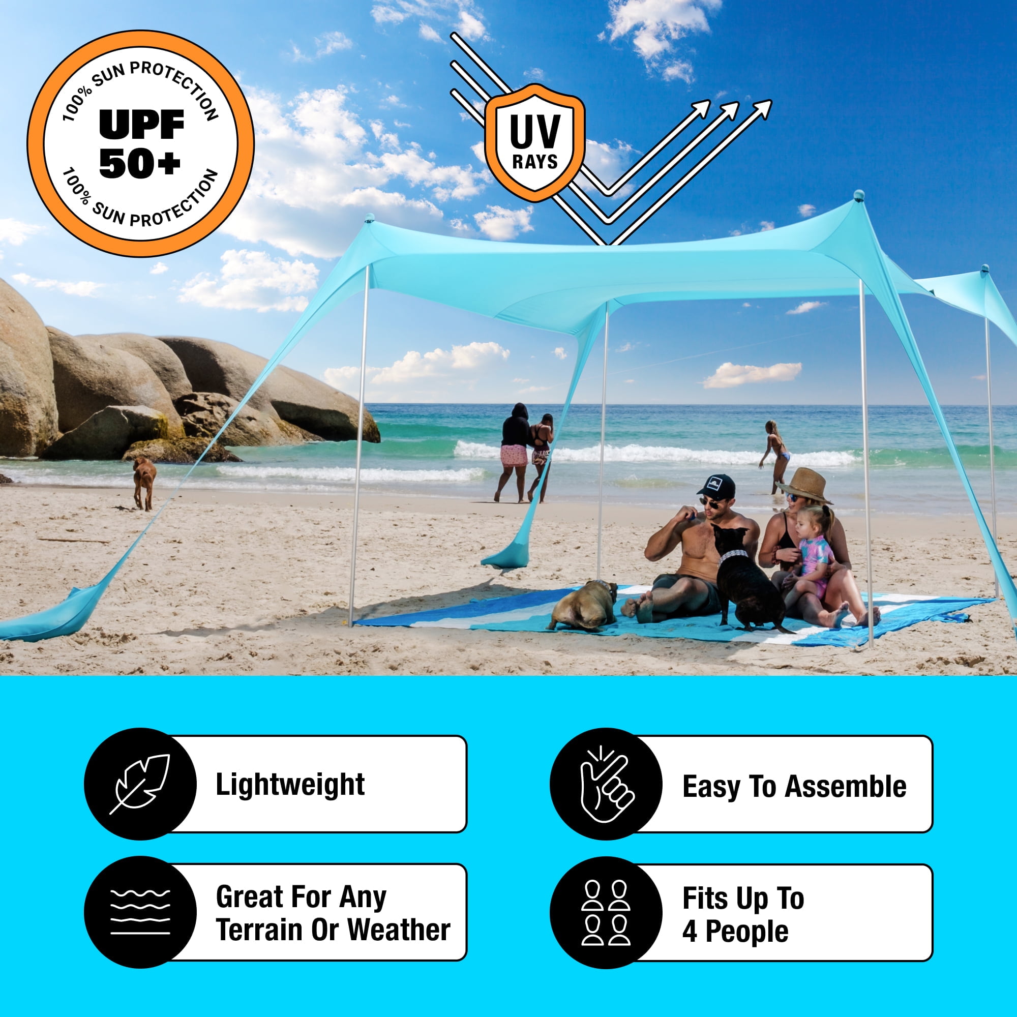 SUN NINJA TENT – NANO (mini)