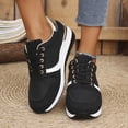 thumbnail image 7 of Sneakers for Women Fashionable Casual Platform With Lace Up Design For Comfortable Daily Wear, 7 of 7