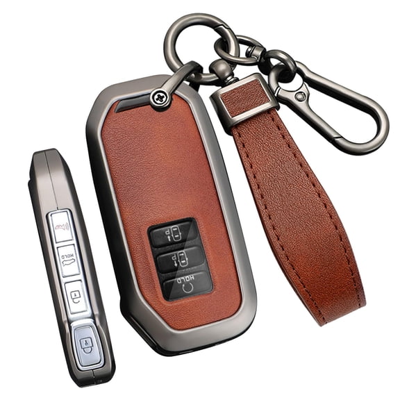 Zinc Alloy Metal Key Fob Cover Case with Keychain – Compatible with Kia EV6 GT-Line, K8, V6, Sportage, Niro Hybrid, Sorento MQ4, and K5 – Durable Key Holder Protector