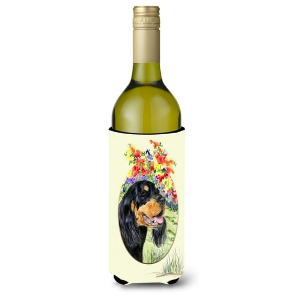 Caroline's Treasures SS8056LITERK Gordon Setter Wine Bottle Hugger, Wine Bottle, multicolor