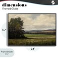 thumbnail image 4 of Stupell Industries Traditional Hills In The Distance Black Framed Giclee Art, 24 x 16, by Creative Studio, 4 of 8
