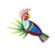 thumbnail image 1 of Decoración colgante de pared Naiovety escultura ornamental color azul, 1 of 6