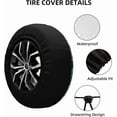 thumbnail image 4 of Baby Turtle Sea Spare Tire Cover Wheel Protectors for Rv Camper Travel Trailer SUV Truck, 4 of 9