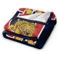 thumbnail image 2 of Tuskegee University Fleece Blanket, Very Soft Microfiber Flannel Blanket for Couch Warm and Cozy for All Seasons, 2 of 8