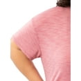 thumbnail image 6 of Fruit of the Loom Women's Soft and Breathable Short Sleeve Crew Top & Pajama Short Set, Sizes S-4X, 6 of 10