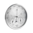 thumbnail image 3 of Elodie 3 in 1 Barometer Wall Hanging Thermometer Accurate Temperature Measurement for Silver, 3 of 8