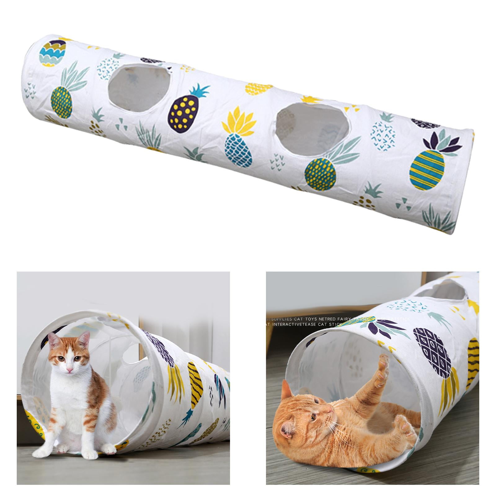 Cat Tunnel Exercising Cats Interactive Toy Running Climbing Toy Folded Pet Crawl