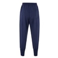 thumbnail image 3 of Fathers Day Gifts Linen Pants For Men Cotton-Linen Solid Elastic Waist Joggers Drop-Crotch Casual Trousers, 3 of 7