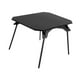 thumbnail image 4 of Mesa plegable de aluminio de altura ajustable para acampar, resistente y ligera para exteriores. Negro, 4 of 9