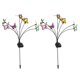 thumbnail image 1 of 1/2/4 Uds luces de enchufe a tierra IP65 adornos solares impermeables para patios traseros JShteea El nuevo, 1 of 1