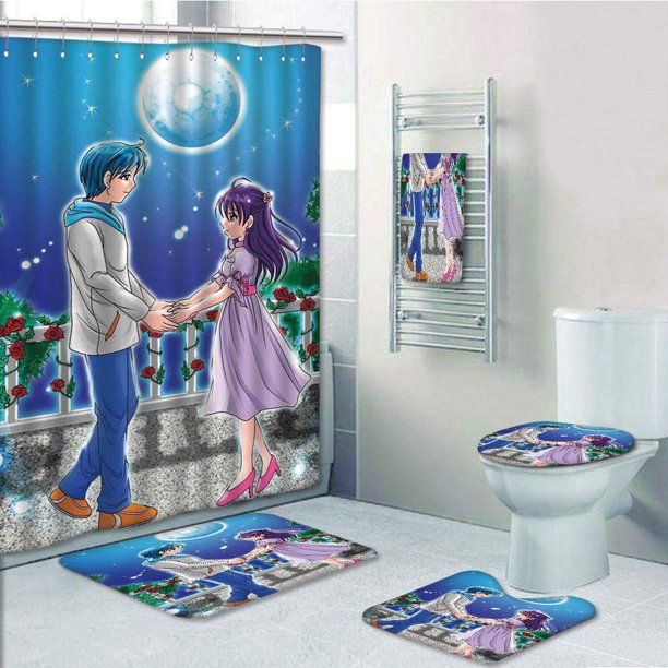 Anime Toilet Seat Covers - S 3 Demon Slayer Japanese Anime Toilet Lid