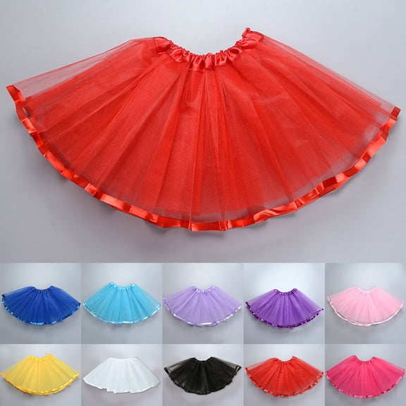 Skirts for Women Carnival Tutu Rockabilly Petticoat Glitter Festival Party Underdance Prom Evening Dress Ballet Womens Skirt Black