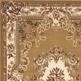 thumbnail image 4 of Corinthian 5310 Black/Ivory Aubusson size - 7 ft.7 Inches Round, 4 of 11