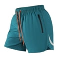 thumbnail image 6 of Lutiedan Men's Gym Workout Shorts Loose Lightweight Running Athletic Shorts High Waist Drawstring Breathable Sports Shorts with Pockets, 6 of 7