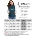 thumbnail image 3 of Fuinloth Quilted Stand Collar Lightweight, Outerwear Vests (Women's), Size M, 3 of 5