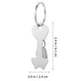 thumbnail image 2 of 2pcs Shopping Cart Tokens Portable Shopping Trolley Tokens Grocery Key Chain Holder, 2 of 8