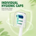 thumbnail image 6 of SPEQUIX Replacement Toothbrush Heads Compatible with Philips Sonicare Click-On Handles, Electric Toothbrush Replacement Heads Soft Bristles for Plaque Control, 8 Pack, 6 of 8