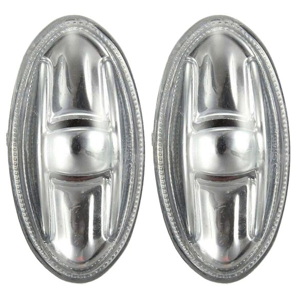 2X for 108 107 206 1007 407 Partner Side Indicator Repeater Light Lamp 6325G3.