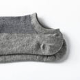 thumbnail image 4 of Calcetines sin mostrar para hombre/mujer calcetines de corte bajo hasta el tobillo invisibles antideslizantes finos transpirables casuales calcetines $ los hombres & #39;s 6/5 pares de equipo de traba Afortunado Sencillez, 4 of 5