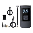 thumbnail image 3 of Air Compressor Tire Inflator Pressure Gauge Compact Fast Inflation LED Illumination Electric Tire Pump for Bicycles Ball Swimming rings Car wirelessDC+USB, 3 of 10