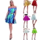 thumbnail image 1 of Falda plisada de gran tamaño para mujer, ropa de actuación en el escenario de discoteca, falda popular para mujer, 1 of 1