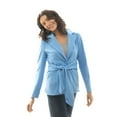 thumbnail image 4 of Tie Front Button Closure Blazer, 4 of 6