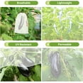 thumbnail image 6 of 100Pcs Fruit Protection Bags, Garden Netting Bags with Drawstring, Fruit Netting Bags, Fruit Tree Bags, Netting Barrier Bags for Protecting Fruits and Vegetables, 6 of 6