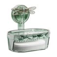 thumbnail image 3 of Birdeem Sucker Soap Dish Household Wall Mounted Non Perforated Drainage Soap Box Sponge Bathroom Shelf Soap Rack, 3 of 5