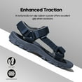 thumbnail image 3 of NORTIV 8 Men's Sandals Hiking Sports Lightweight Summer Water Arch Support River Open Toe Athletic Trail Outdoor Walking Sandals, 3 of 6