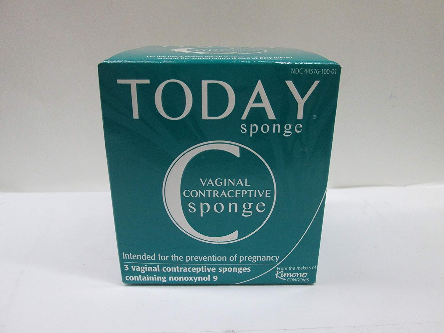 Today Sponge, 3 Contraceptive Sponges