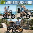thumbnail image 4 of HOVSCO Gtrs Electric Bike for Adults, 20'' Fat Tire, 750W Motor 48V 15AH Tested to UL2849 Standard by SGS, Hydraulic Disc Brakes, 4 of 12