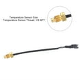 thumbnail image 1 of Temperature Gauge For Car, 0-120 Degrees Celsius Car Thermometer Digital Temperature Gauge with LCD Screen For Motorcycle, 1 of 7