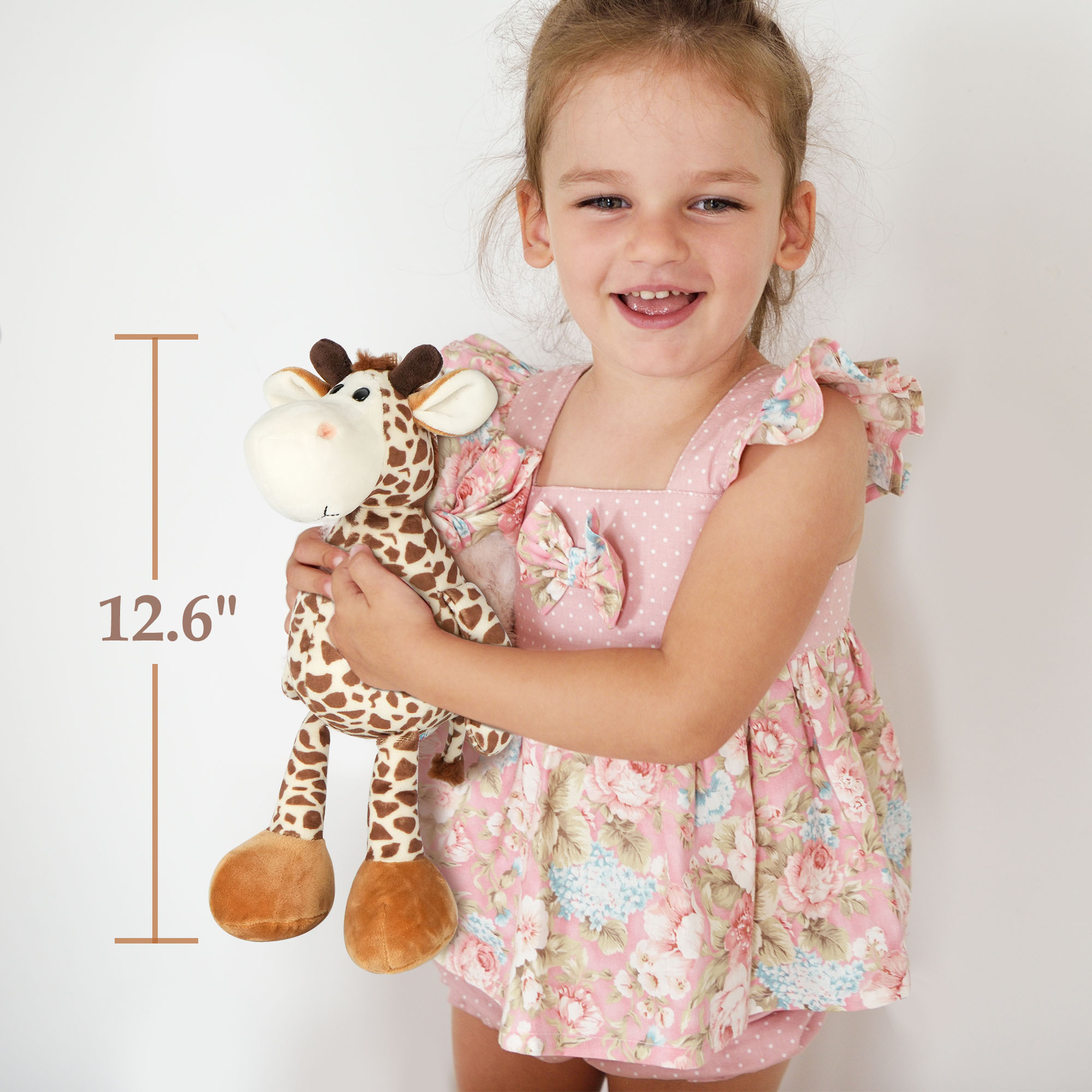 BenBen Giraffe Stuffed Animal, 12-Inch Plush Toy photo 3
