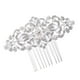 thumbnail image 1 of Clip de cabello BLESIY de Cristal Floral Perla boda nupcial, 1 of 8