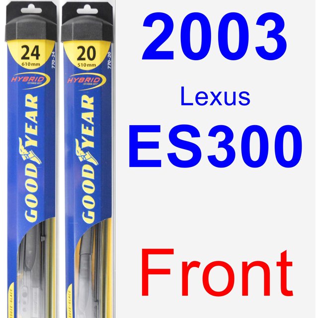 2003 Lexus ES300 Wiper Blade Set/Kit (Front) (2 Blades) Hybrid