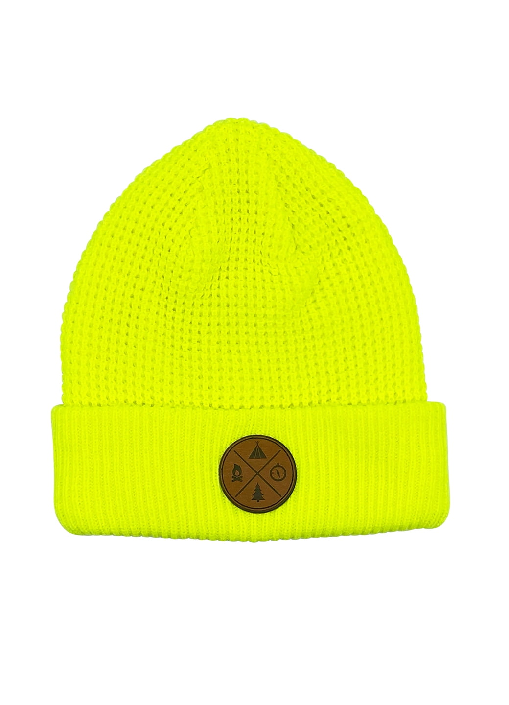Avalanche Unisex Cuffed Waffle Knit 