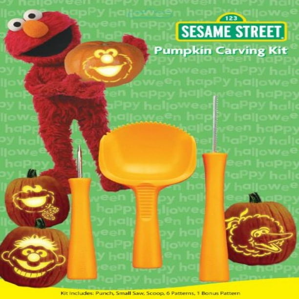 Ddi 1472143 Sesame Street Pumpkin Carving Kit Case Of 24 Walmart Com Walmart Com