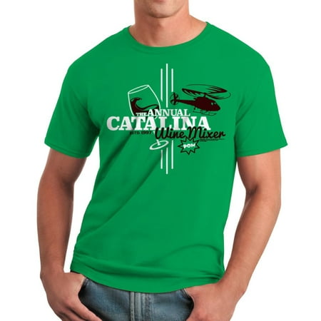 Step Brothers Catalina Wine Mixer Men's Kelly Green T-shirt NEW Sizes S-2XL