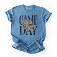 thumbnail image 3 of Game Day Camo Football Helmet Shirt for Men Women & Teens Distressed Ink-Printed Comfort Colors Tee - Blue Jean Shirt, Small, 3 of 8