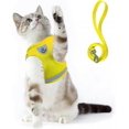 thumbnail image 1 of Cat Harness and Leash Set for Walking and Small Dog Soft Mesh Harness Adjustable Vest with Reflective Strap S, 1 of 5