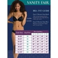 thumbnail image 6 of Vanity Fair Women's Ego Boost Add Push Up Bra +1 Cup Size, Underwire-Grenadine Jacquard, 36A, 6 of 6