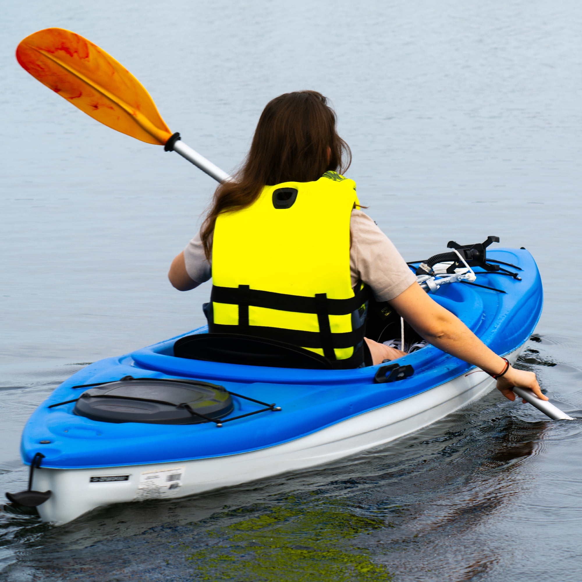 Five Oceans 18" Kayak Manual Bilge Pump for Water Extraction from Flooded Kayak, Boat, Canoe, or Personal Watercraft- FO4760