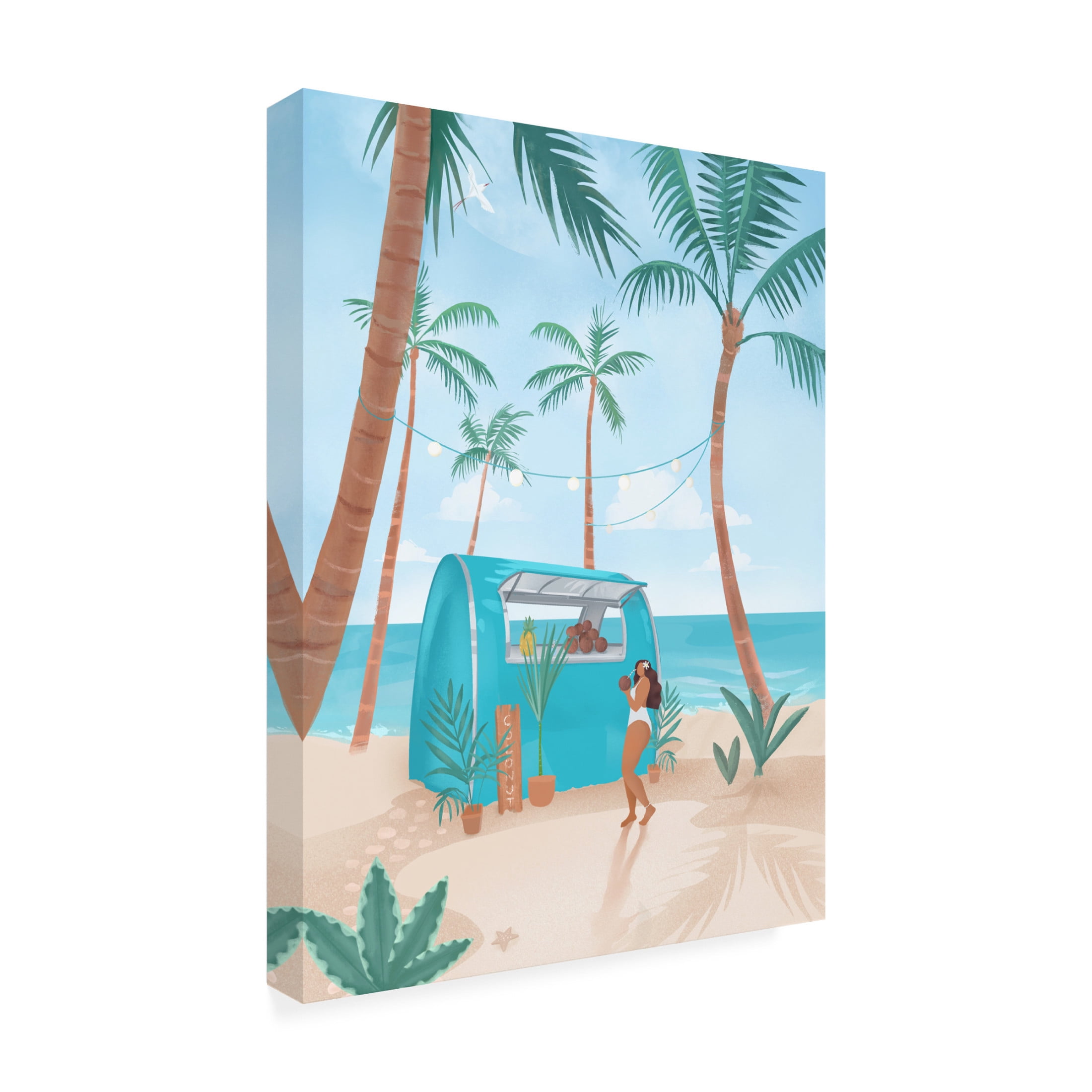 Trademark Fine Art Petra Lizde Summer Canvas Wall Art