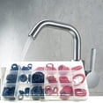 thumbnail image 4 of keepw 141-Piece Washer Assortment Kit 18 Different Assorted Sizes O-ring Seal Silicone Gaskets, 4 of 8